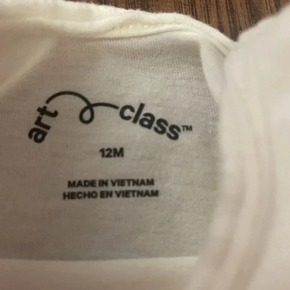 Art Class Basic White Tee